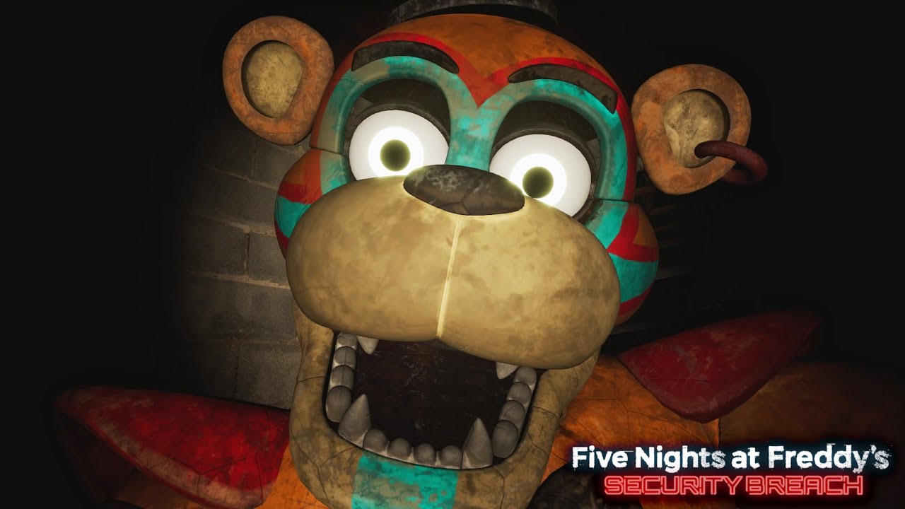 FINALMENTE JOGUEI FNAF SECURITY BREACH E JÁ TOMEI JUMPSCARE! (Five Nights  at Freddy's) 