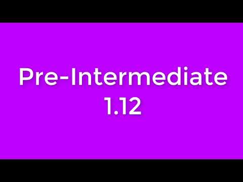 New English File Pre-Intermediate listening 1.12