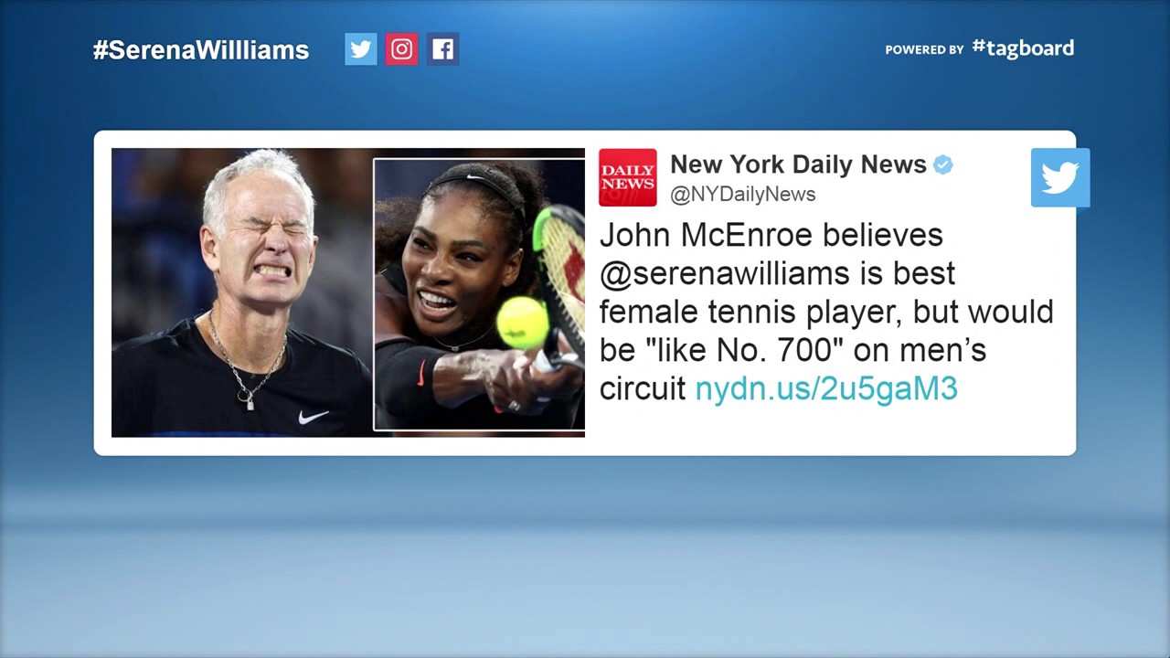 Serena Williams fires back at rude comments