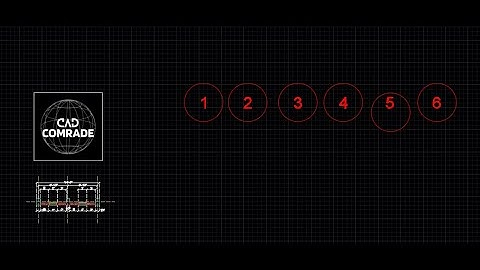 How to make multiple circles in AutoCAD !! (TCIRCLE COMMAND)
