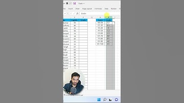 The #1 Excel Trick to AUTOMATICALLY Assign Grades Based on Scores #excel #exceltricks #office