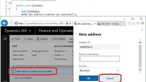 Dynamics 365 Chain of Command Method Wrapper simple X++ Visual Studio project