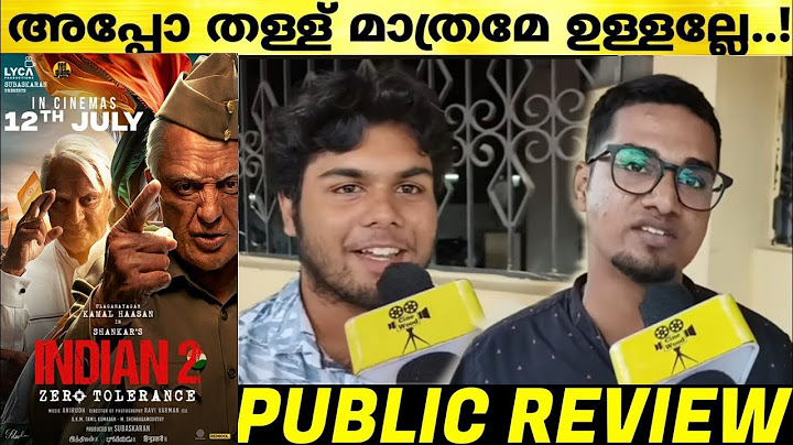 INDIAN 2 Movie Kerala Theatre Response | Kamal | Shankar | Anirudh | Indian 2 Review Malayalam