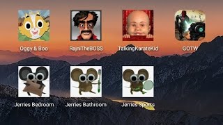 Oggy &amp; Boo In RajniTheBOSS In TalkingKarateKid in GOT In Jerries By AapLabs - Gameplay HD
