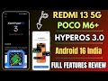 Redmi 13 5G &amp; POCO M6 Plus HyperOS 3.0 With Android 16 India Update Release, Full Features Review 
