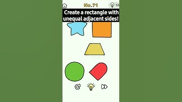 #brainout #level71 #create a rectangle with unequal adjacent sides! #@JLSHORTS9094