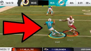 Jakeem Grant FLASHBACK PERFORMANCE! Madden 20 Online Franchise Gameplay
