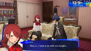 Persona 3 Reload Mitsuru Romance - Social Rank 1 to 10 (All Dates / Dorm Hangouts) screenshot 5