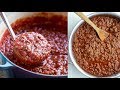 طريقة عمل صلصة اللحمة المفرومة [ صلصة اللحم ] Meat sauce