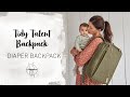 Diaper backpack  tidy talent  lssig