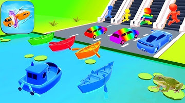 Shape shifting 🚗🏃‍♂️🚲🚦All Levels Gameplay Walkthrough Android,ios New Update Ep 938