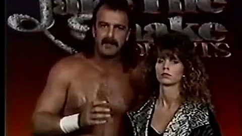 Jake and Cheryl Roberts Promo on Rick Rude (10-25-...