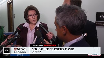 Cortex Masto votes in favor of Republican proposal to end shutdown