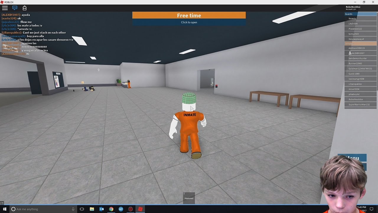 The Killer Prison Life Roblox Adventures Game Ep 5 Gaming With Tyler Davis - gameing for life roblox