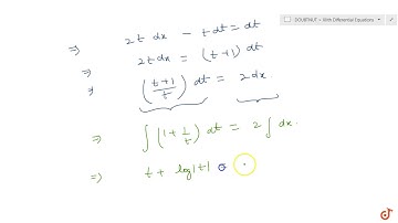 Find a particular solution of the differential equation`(x - y) (dx + dy) = dx dy` , given that ...