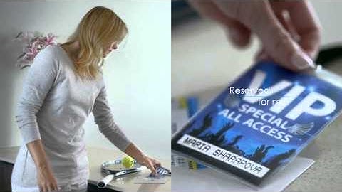 Maria Sharapova, ambassador of Celcom First Elite