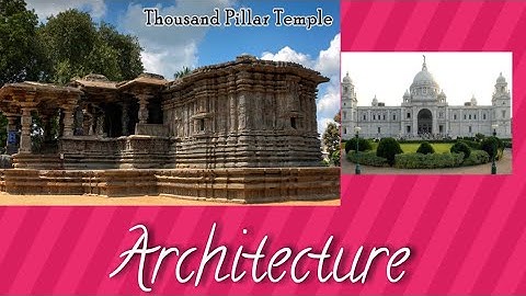 Architecture meaning in Telugu and English with example.
