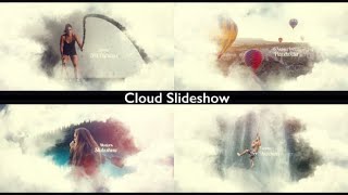 Clouds Slideshow After Effects Template