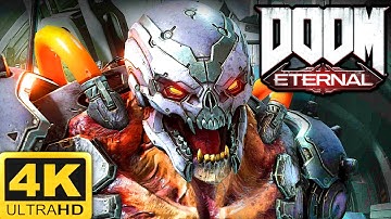 DOOM ETERNAL Part 8 - 4K 60 FPS Walkthrough Gameplay FULL GAME no commentary