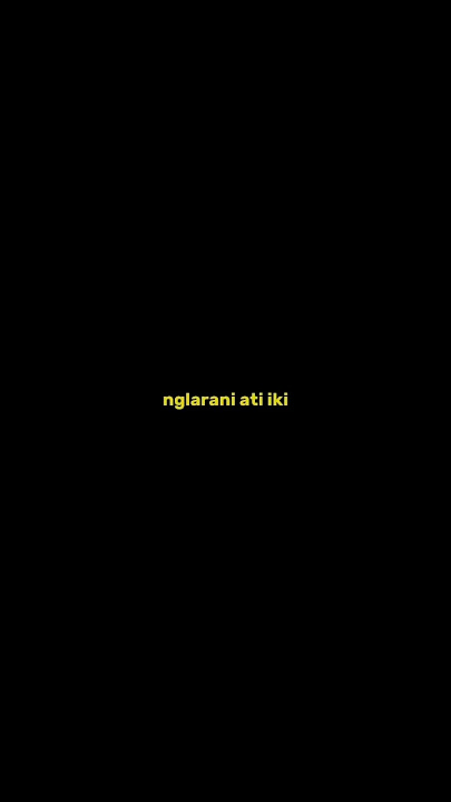 Bubrah #northsle #agif #lagujowo #lirikoverlay #jowopride #sadsong #cidro #bubrah