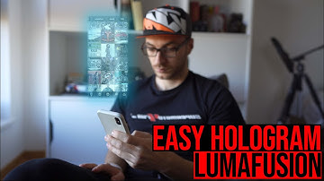 Easy but Great HOLOGRAM FX in Lumafusion 2021 - Tutorial [ENG] [4K]