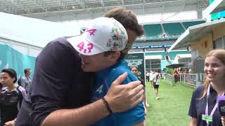 DEL POTRO y FRANCO COLAPINTO EN LA PREVIA del GRAN PREMIO de MIAMI