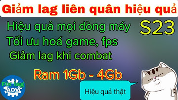 Fix lag data liên quân mùa 23, giảm giật lag cho máy yếu hiệu quả khi chơi game