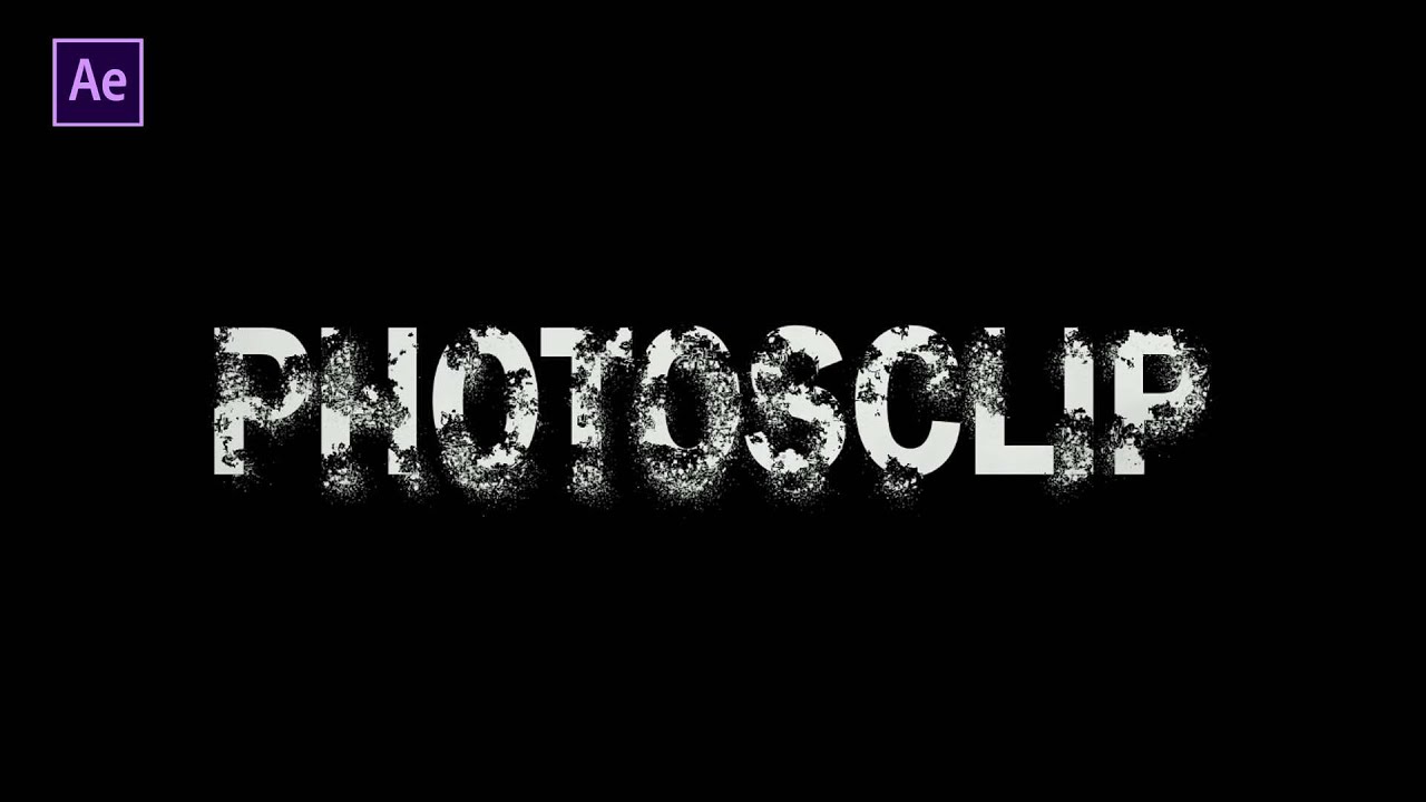 After Effects Make Amazing Particles Text Logo Animation No Plugin ...