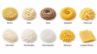 Every Types of Noodle Explained #everythingexplained #food #foodexploration