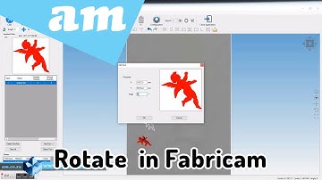 How to Rotate a Part in Any Angle by Degree in Fabricam Sheet Metal Cutting Software