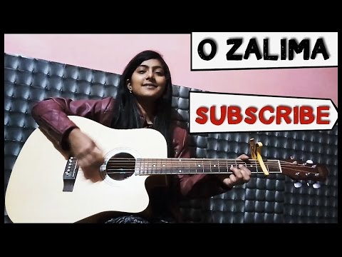Zaalima | Raees | Guitar Chords | Female Cover | Shahrukh khan |Arijit singh