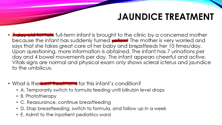 Neonatal Hyperbilirubinemia Presentation 4
