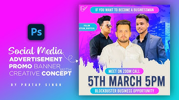 Google Display Ads Banner Design for Marketing Campaign | Social Media Banner in Adobe Photoshop cc