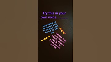 Thumbnail of #music prices in your own voice Sahiba...........