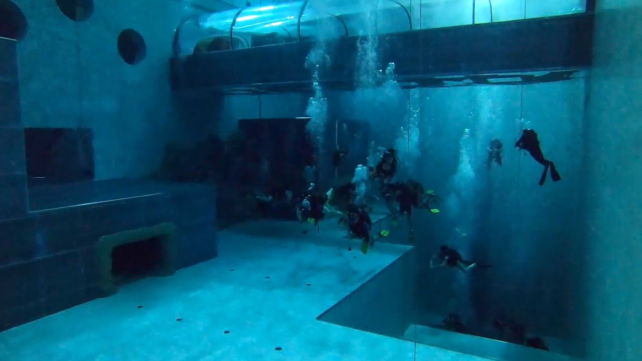 Y-40  The Worlds Deepest Geothermal Swimming Pool [FreeDiving]