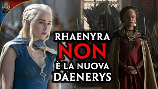 Rhaenyra NON è la nuova Daenerys
