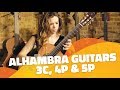 Presentación de las guitarras Alhambra 3C, 4P y 5P. Modelos semiprofesionales