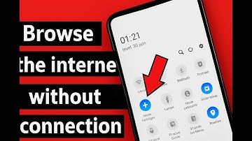 How to browse internet in flight mode without connection