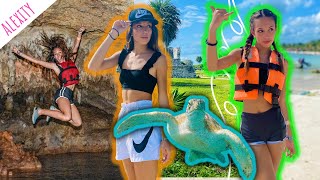 VLOG - NADANDO CON TORTUGAS GIGANTES + CUEVA MISTERIOSA