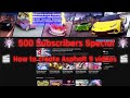 🎆 500 Subscribers Special 🎆 - 🎬 How I create my Asphalt 9 videos 🎬