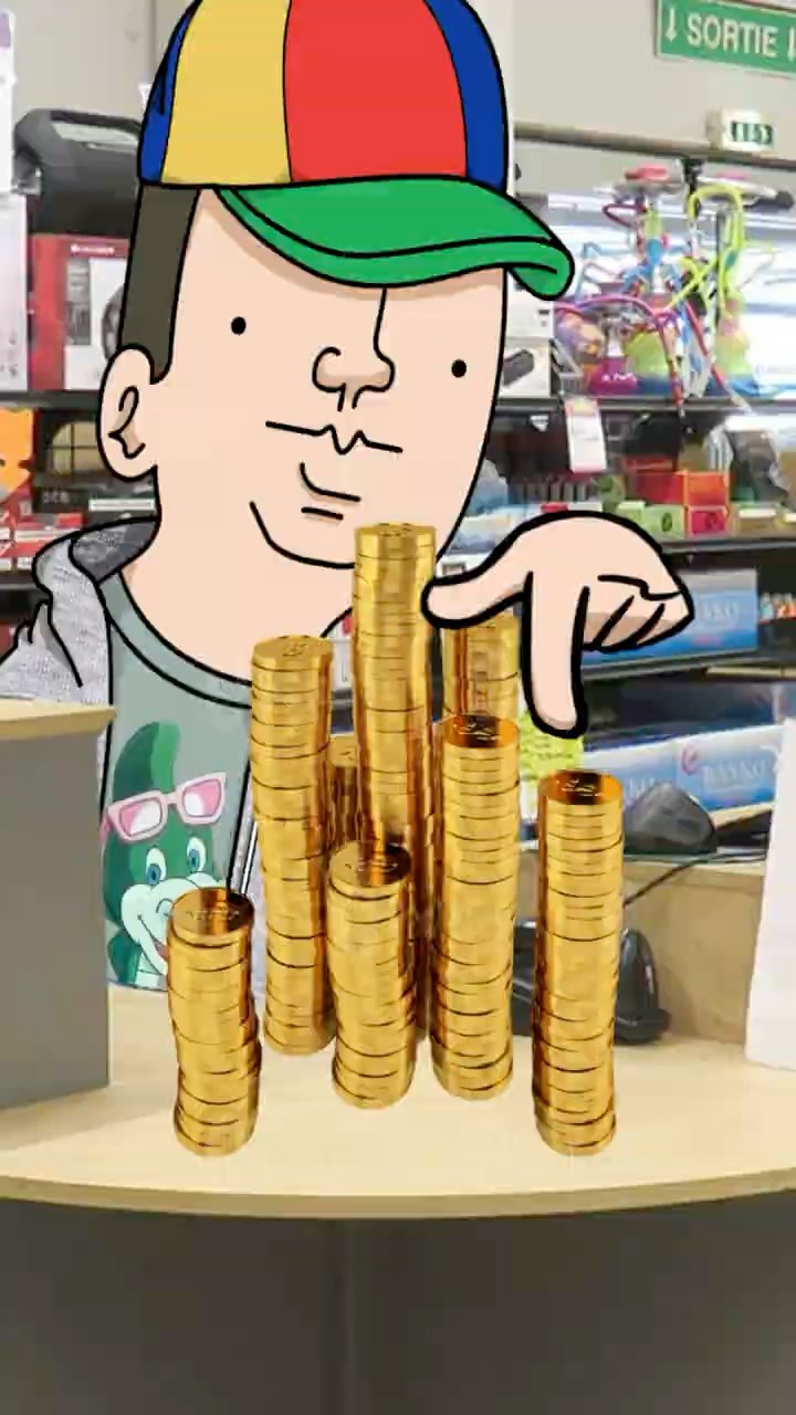 Vous voulez de la monnaie madame ? ?