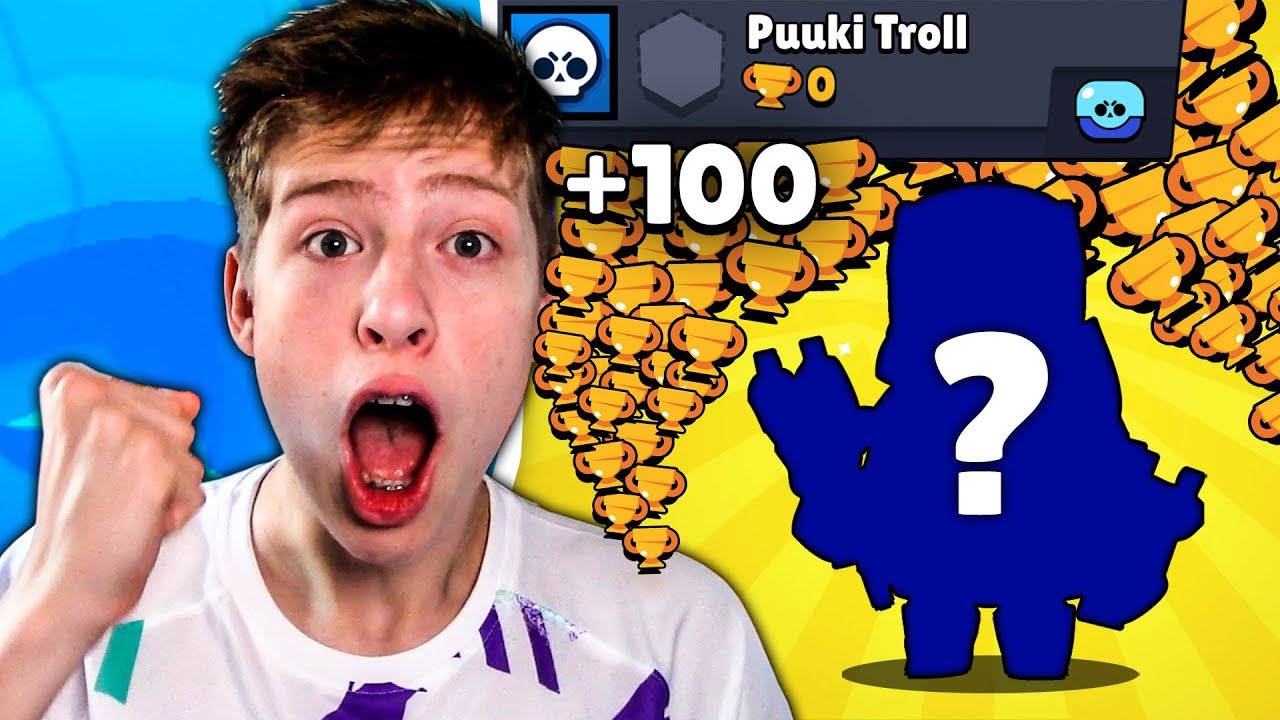 100 Mit Maxed Zufalliger Brawler Auf 0 Troll Account Brawl Stars Deutsch By Puuki