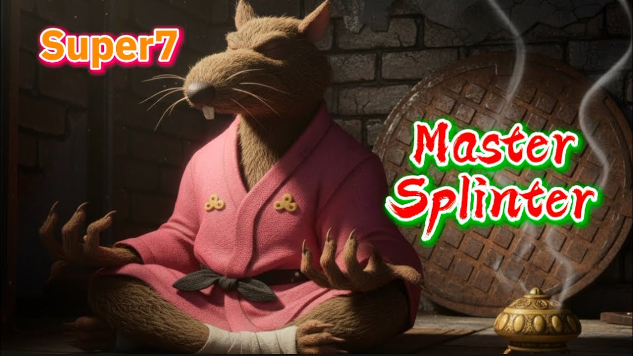 Мастер Сплинтер из TMNT от Super7