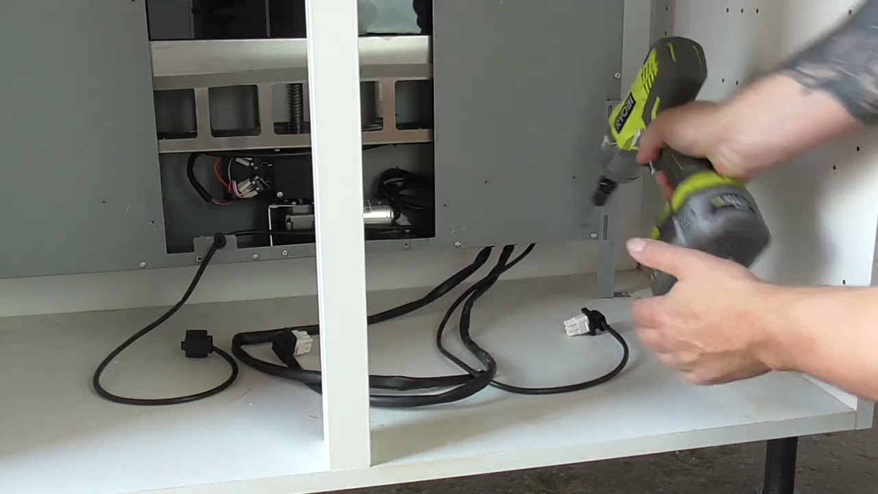 Faber Cooker Hoods - How to install the Fabula downdraft hood