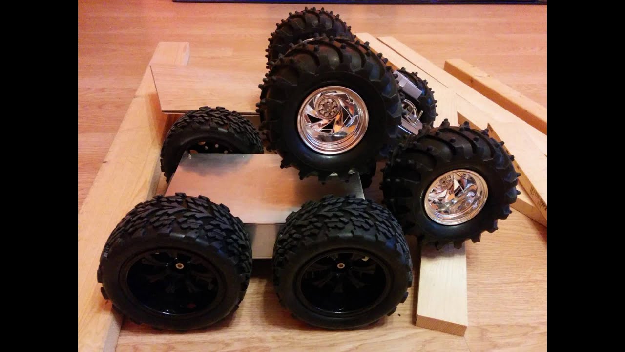 4WD Robot Smart Kit bluetooth controlled via Android app - YouTube