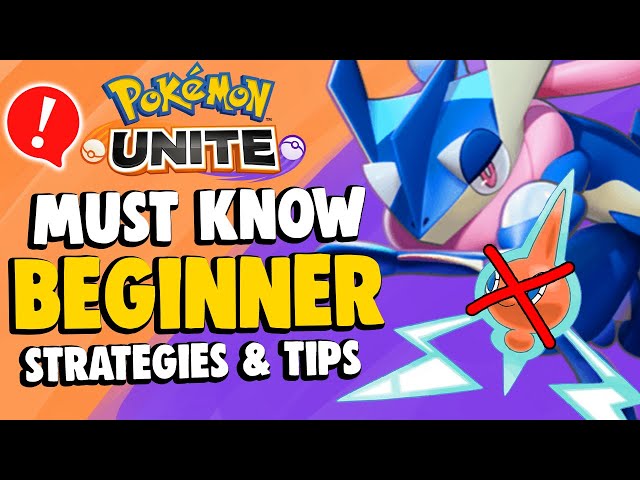 Pokemon Unite tips - 8 key things to know before playing