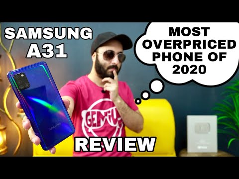 Samsung Galaxy A31 Review With Pros   Cons -                Samsung A31 Camera  Gaming Review