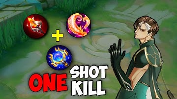 THIS IS NEW BUILD AAMON 1 SHOT DELETE🔥 100% IT WORKED IN HIGH RANK!!  TOP 1 GLOBAL AAMON ~mlbb