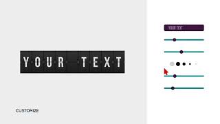 Flip board Typeface Maker screenshot 4