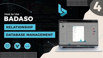 4. Badaso Database Relation Management - Badaso Getting Started
